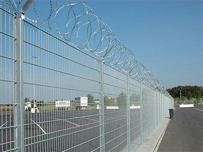 陕西机场监狱围栏图片2