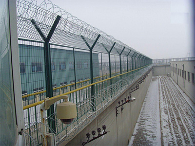 陕西机场监狱围栏图片3